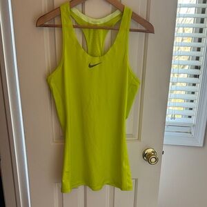 Nike Women's Bright Yellow Tank Top